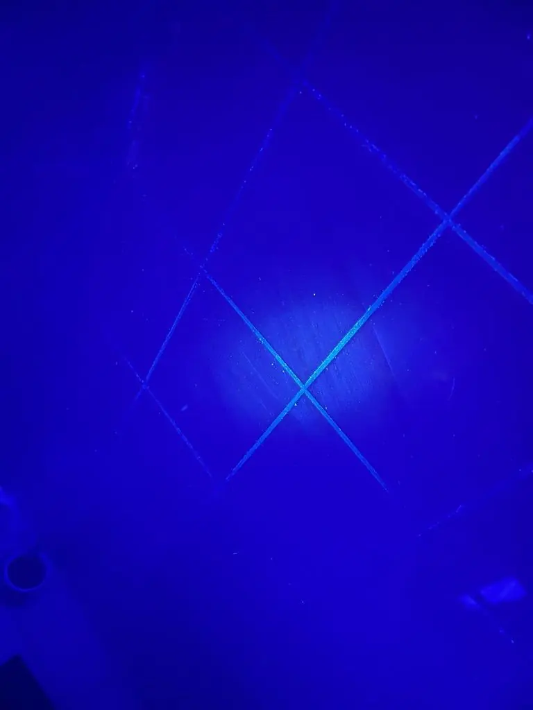 Nachher Bild UV Kontrolle